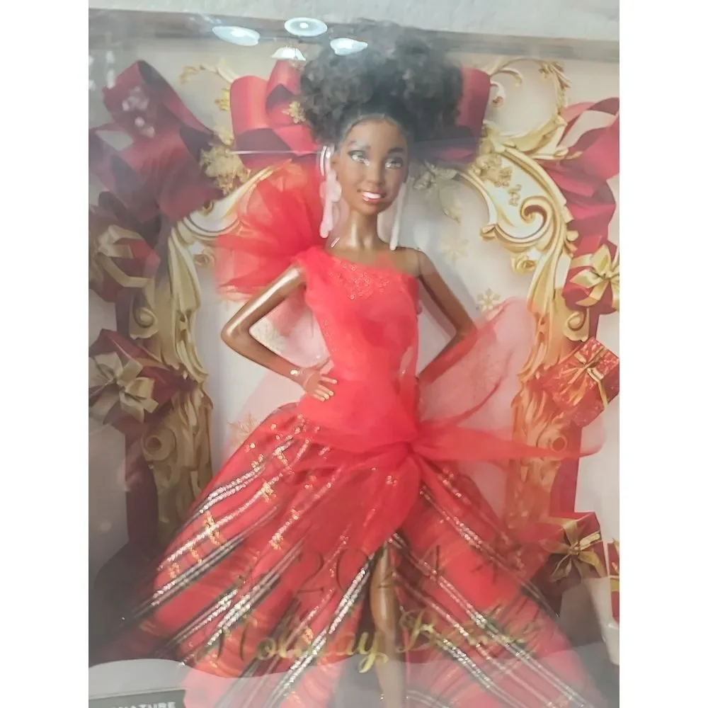 Barbie Signature‎ 2024 Holiday African American Doll Collector NEW IN BOX